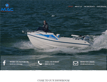 Tablet Screenshot of macboats.co.nz